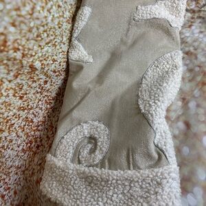 Christmas Tree Skirt Coastal Rustic Shells 48" New Beach Nautical Seahorse Tan